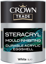 Farba przeciwpleśniowa Steracryl Mould Inhibiting Durable Acrylic Eggshell 